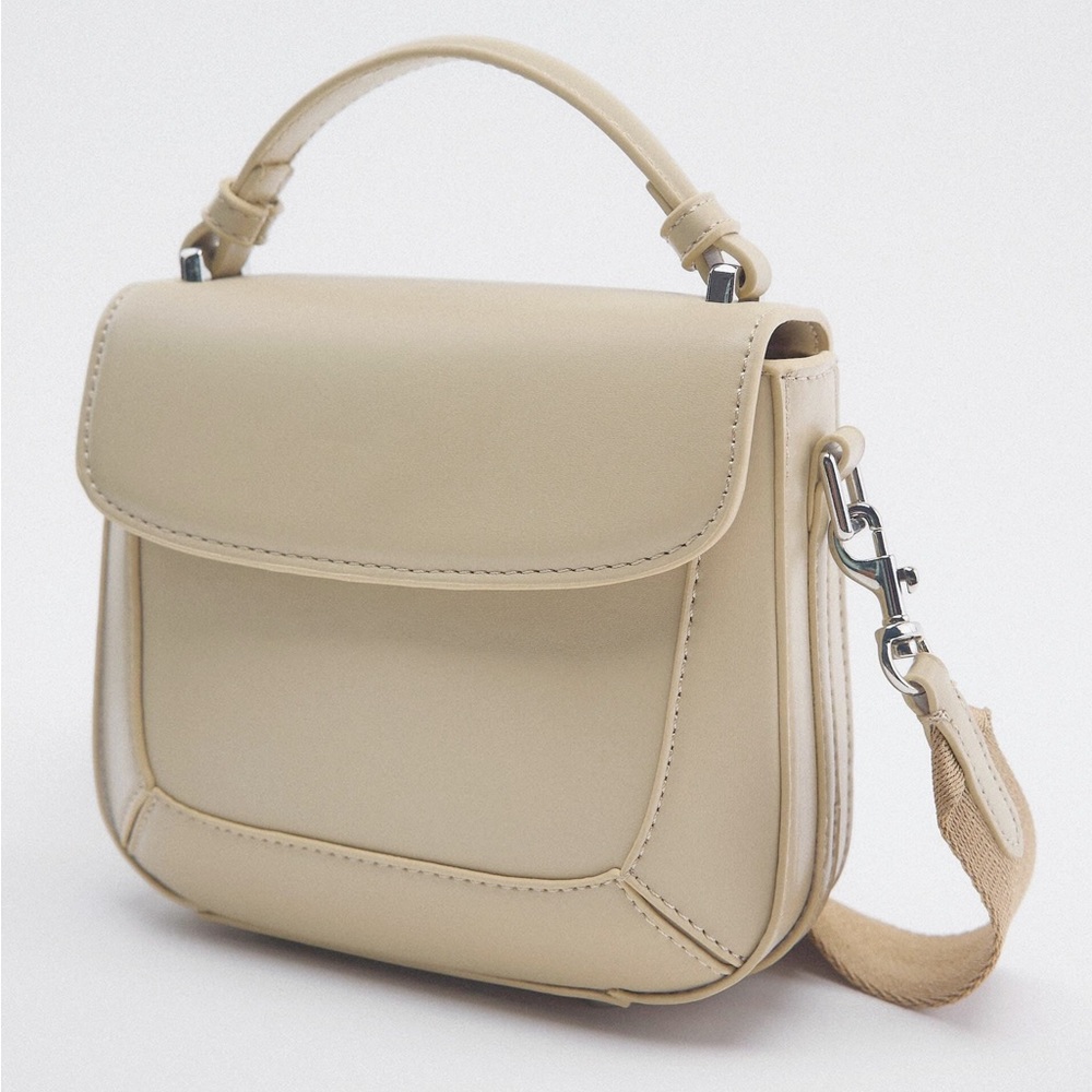 NWT Zara MINI FLAP CROSSBODY BAG